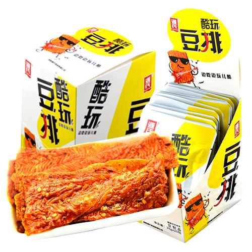 源氏28g酷玩大辣片小包装1元产品豆筋制品零食休闲食品携带方便
